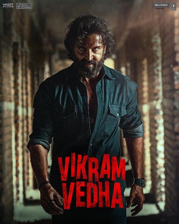 Download Vikram Vedha (2022) Hindi HDRip HDRip - Mp4Moviez